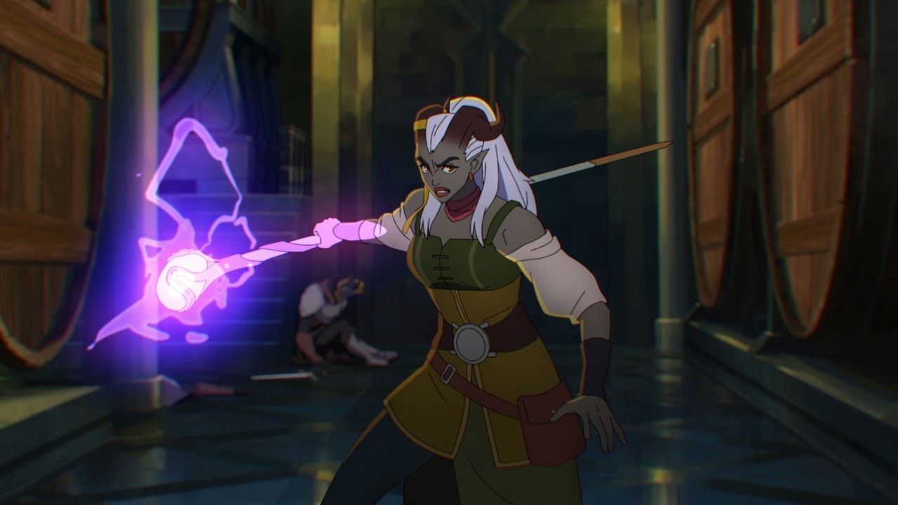 Cena de Dragon Age: Absolution (Reprodução / Netflix)