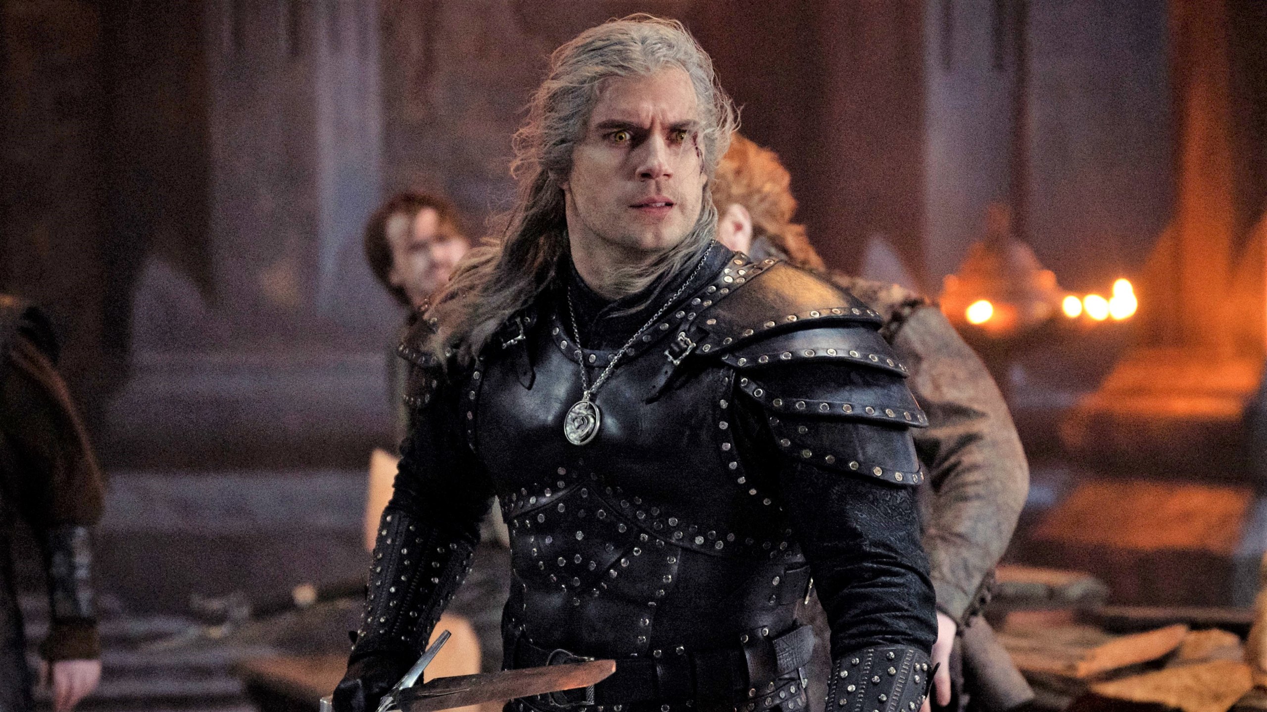 Geralt de Rivia (Henry Cavill) em The Witcher