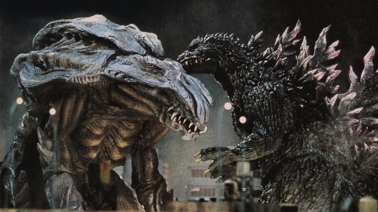 Os 5 melhores filmes do Godzilla da Toho 2 Orga e Godzilla em Godzilla 2000 (Reprodução)