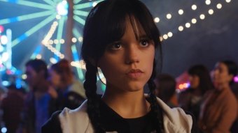 Jenna Ortega como Wandinha em cena da série Wandinha (Reprodução / Netflix)