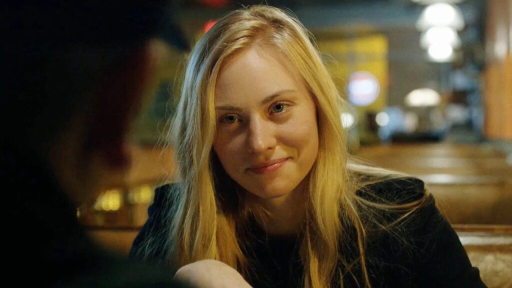 Karen Page (Deborah Ann Woll) em Demolidor (Divulgação / Netflix)