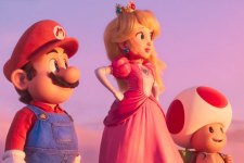 Mario, Peach e Toad em Super Mario Bros. - O Filme (Reprodução / Universal)