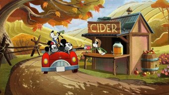 Cena de O Maravilhoso Outono de Mickey Mouse (Reprodução / Disney+)