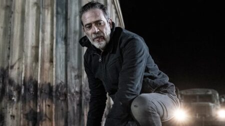 Jeffrey Dean Morgan como Negan em The Walking Dead (Reprodução)