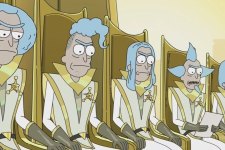 Conselho dos Ricks em Rick and Morty (Reprodução / Adult Swim)