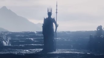 Sauron em O Senhor dos Anéis: Os Anéis de Poder (Reprodução)