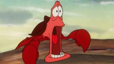 Disney vai demitir 7 mil funcionários, avisa chefão Sebastião em A Pequena Sereia (Reprodução / Disney)