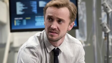 Tom Felton como Julian Albert em The Flash (Reprodução)