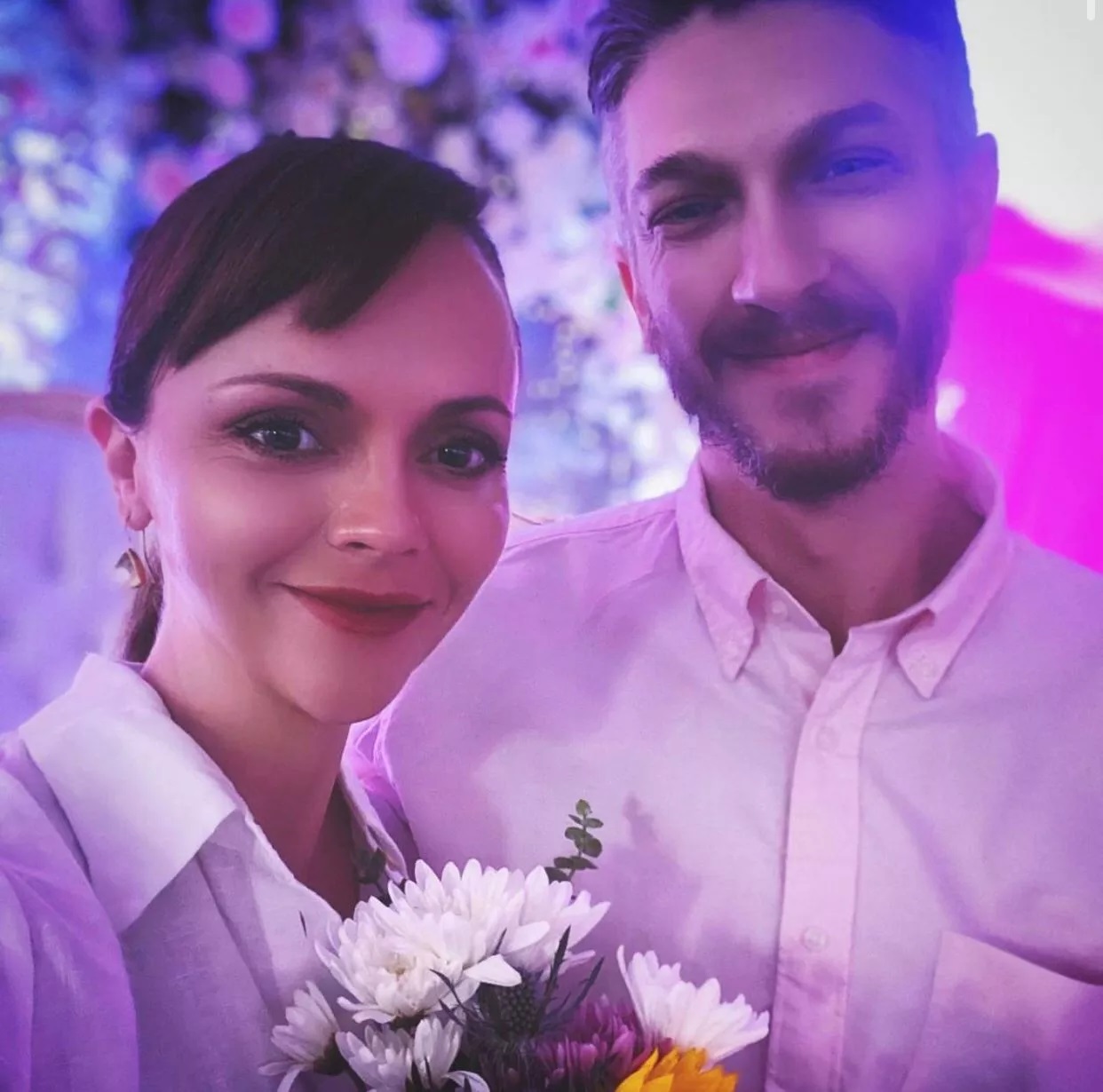 Christina Ricci e Mark Hampton 