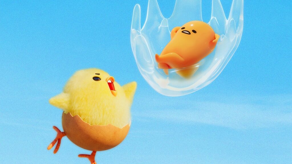 Shakipiyo e Gudetama em As Aventuras de Gudetama (Divulgação / Netflix)