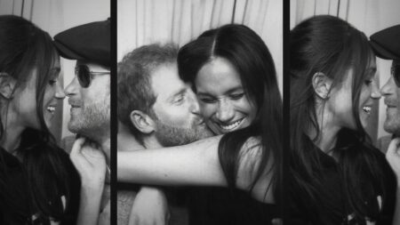 Netflix renova parceria com produtora fundada pelo Príncipe Harry e Meghan Príncipe Harry e Meghan em Harry & Meghan (Reprodução / Netflix)