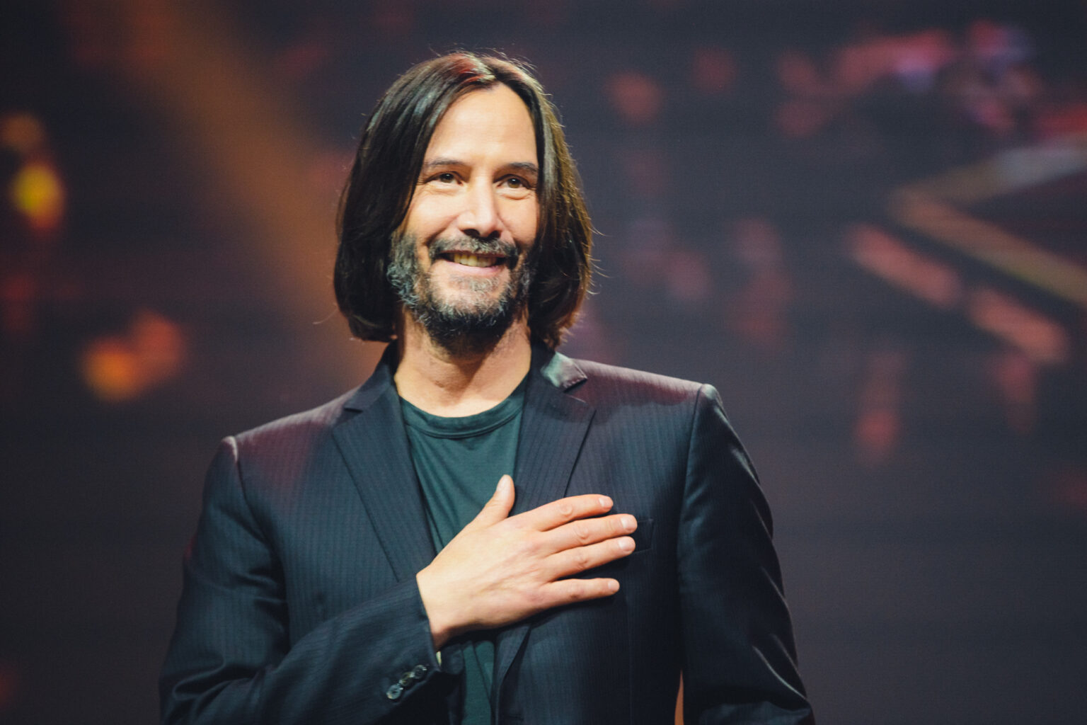Keanu Reeves revelou os filmes favoritos de sua carreira Keanu Reeves participa da CCXP22