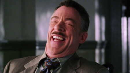 J. K. Simmons como J. Jonah Jameson em Homem-Aranha (Reprodução)