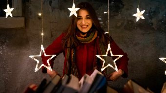 Pilar Fogliati como Gianna em Eu Odeio Natal (Netflix Divulgação)