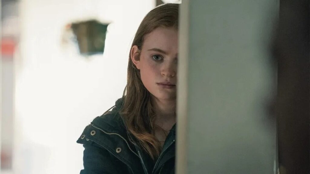 Atriz de Stranger Things não conhecia ator famoso nos anos 90 Sadie Sink como Ellie em The Whale