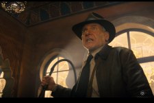 Harrison Ford como Indiana Jones em Indiana Jones e a Relíquia do Destino (Reprodução)