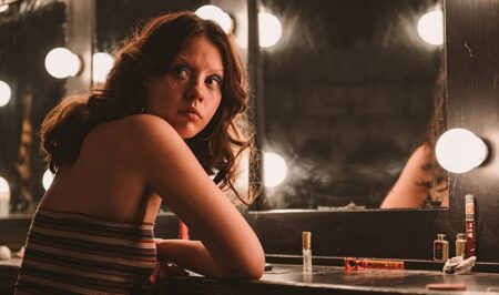 Mia Goth como Maxine em X: A Marca da Morte (Reprodução)