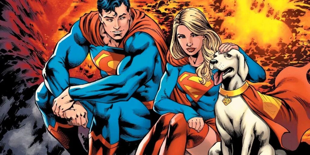 Superman versus Supergirl: quem é o mais poderoso? Superman e Supergirl Reproducao