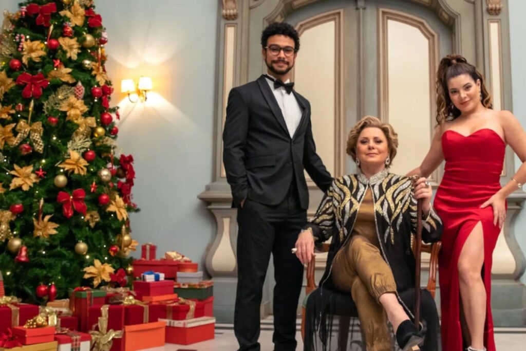 Fãs se revoltam com Fabio Porchat e defendem o filme da Gkay na Netflix Um Natal Cheio de Graça (Divulgação)