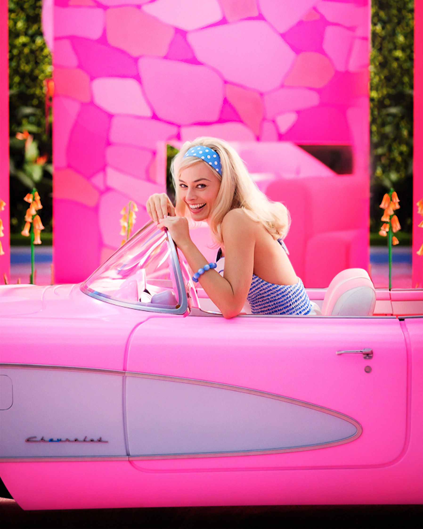 Margot Robbie como Barbie no filme Barbie