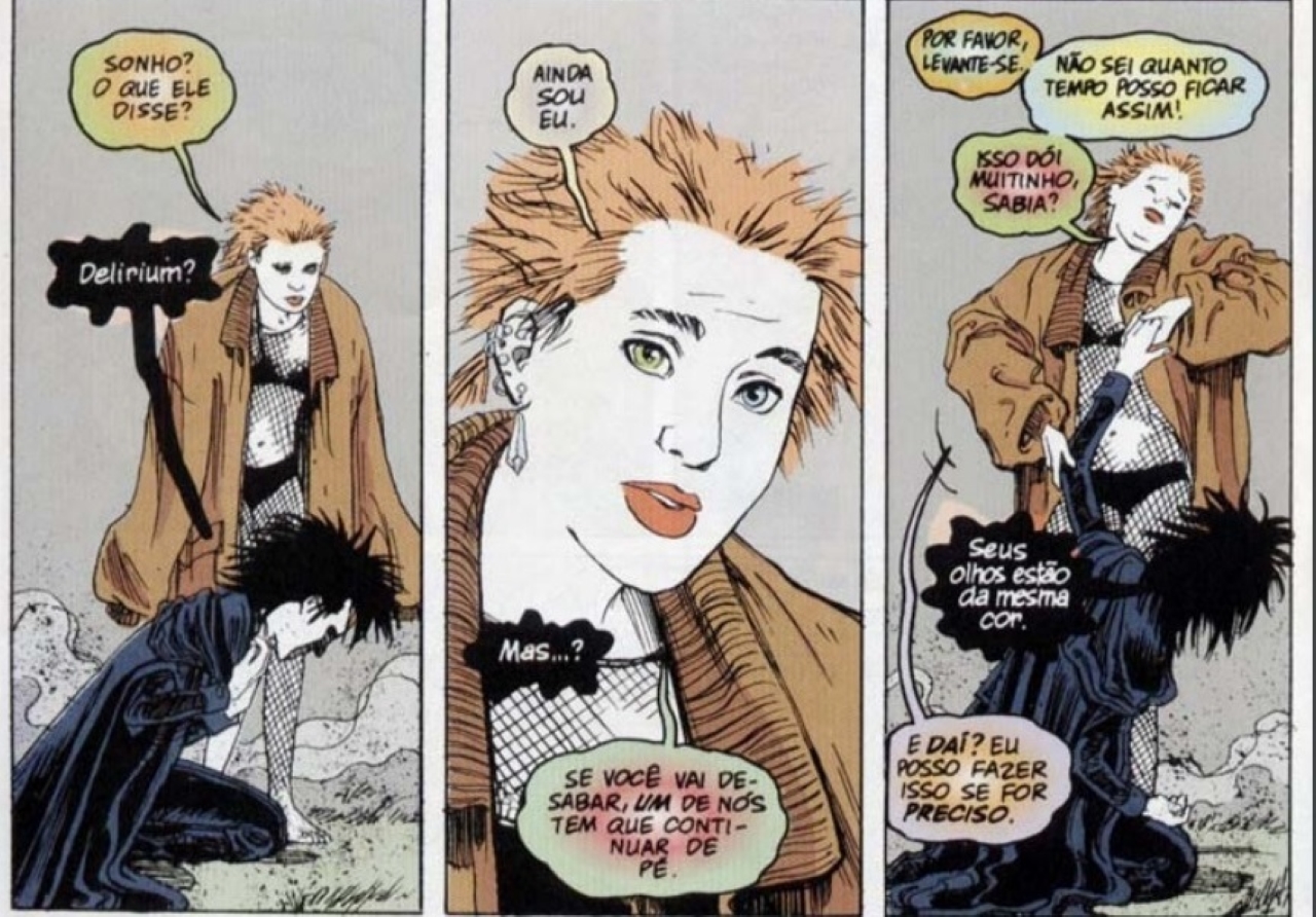Delírio e Sonho em Sandman (Reprodução)