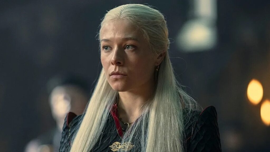 emma darcy rhaenyra a casa do dragao