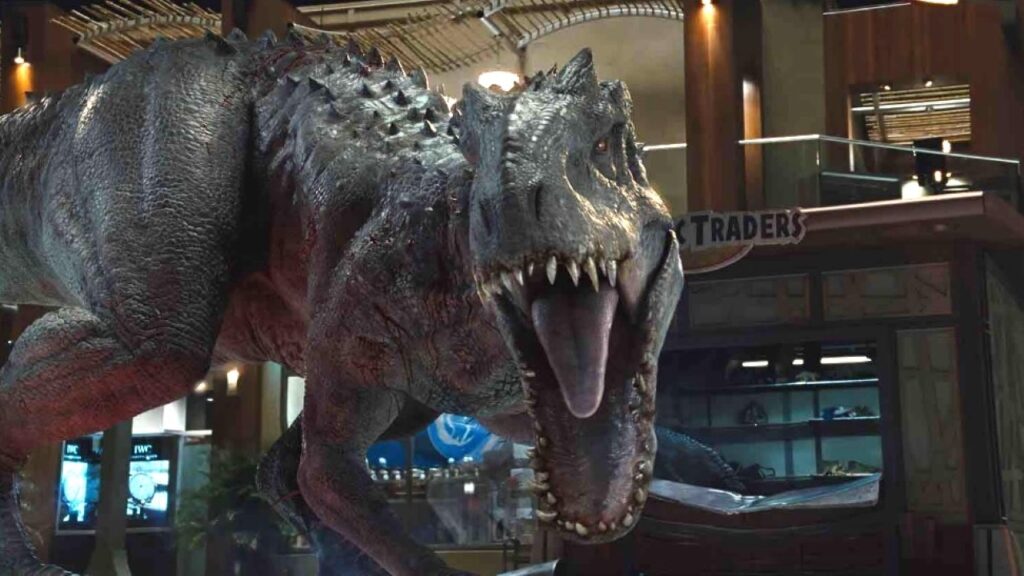 Título e novos detalhes surgem sobre Jurassic World 4 Indominus Rex em Jurassic World: O Mundo dos Dinossauros (Reprodução / Universal Pictures)