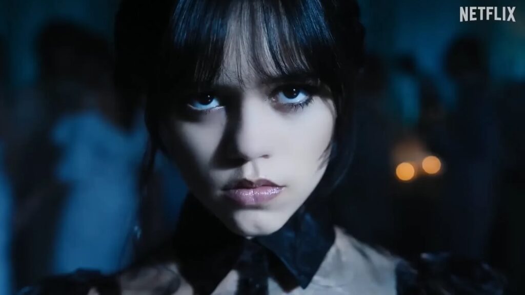 Jenna Ortega se recusou a seguir o roteiro de Wandinha Jenna Ortega como Wandinha Addams em Wandinha (Reprodução / Netflix)
