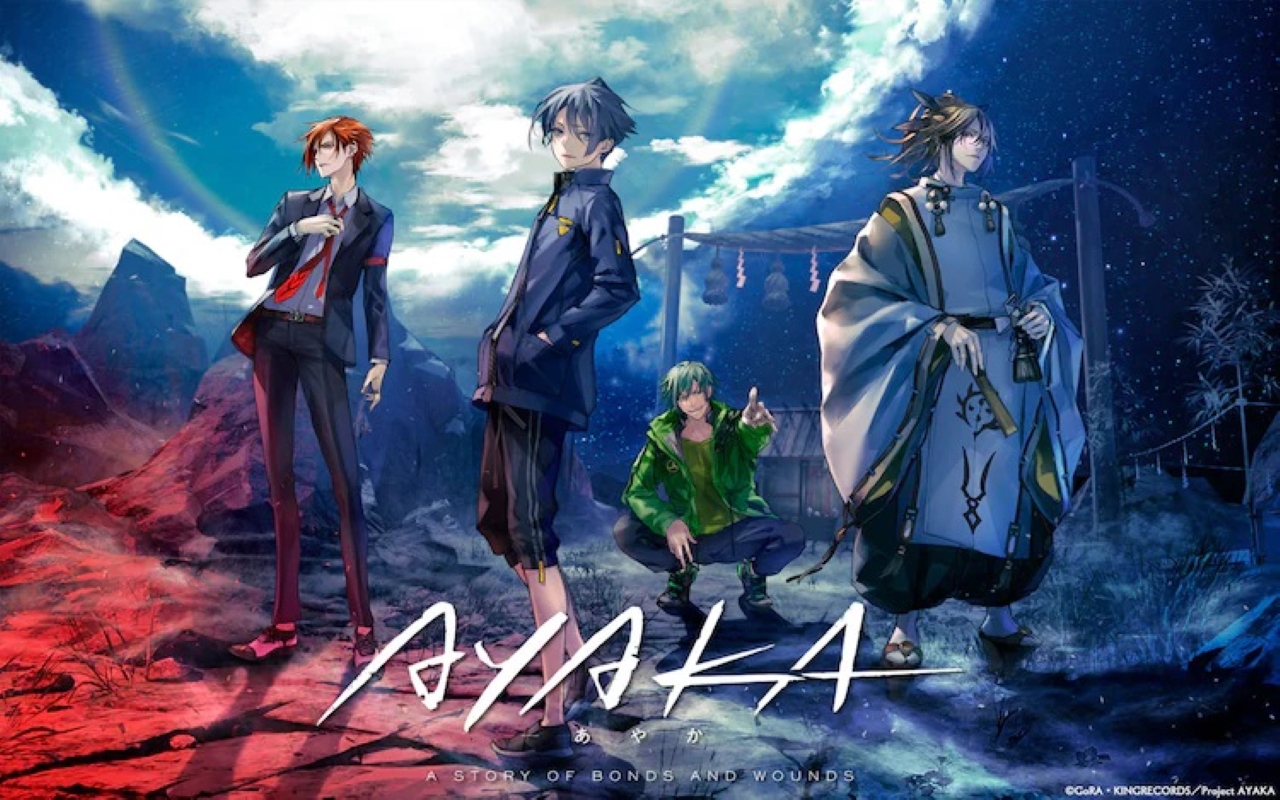 Pôster de Ayaka - A Story of Bonds and Wounds (Divulgação / Crunchyroll)