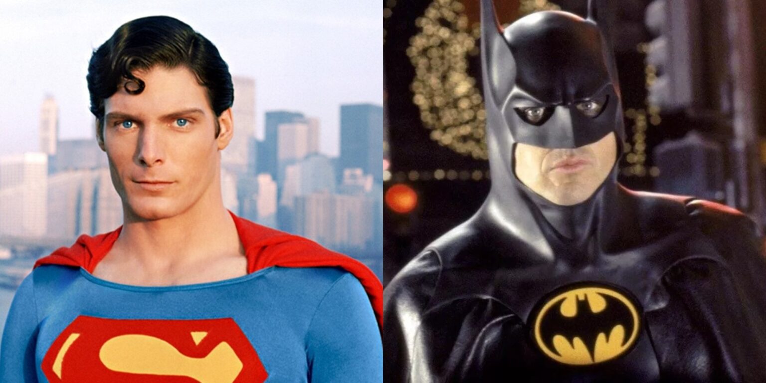 Superman de Christopher Reeve e Batman de Michael Keaton existem no mesmo universo Christopher Reeve como Superman e Michael Keaton como Batman