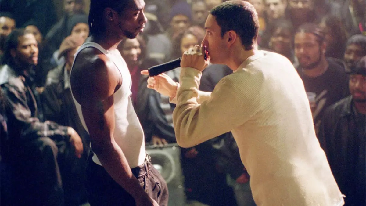 8 Mile | Filme de Eminem vai virar série de TV 2 Eminem como Jimmy em 8 Mile: Rua das Ilusões (Divulgação)