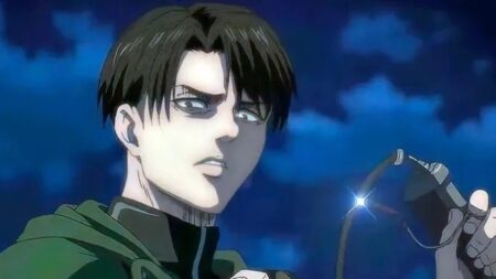 Levi Ackerman em Attack On Titan