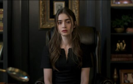 Final de filme da Netflix confunde assinantes; entenda o que acontece Lily Collins como Lauren em Herança (Reprodução)