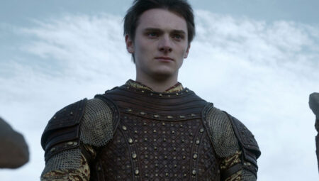 Louis Davidson como Edmund em Vikings Valhalla (Reprodução)