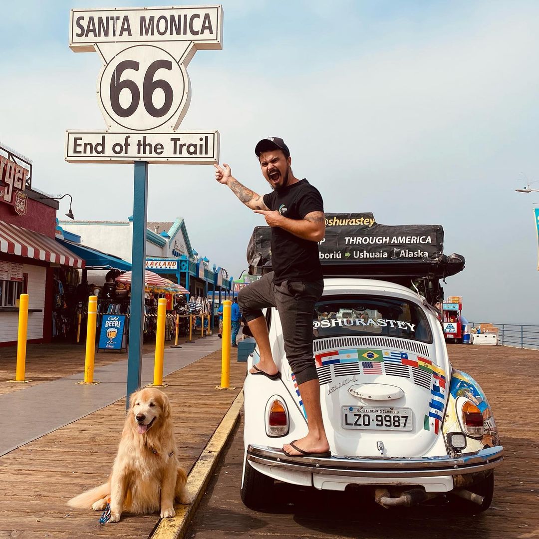 Influenciador e cachorro mortos em acidente ganham filme 3 Jesse Koz e Shurastey (Reprodução/Instagram)