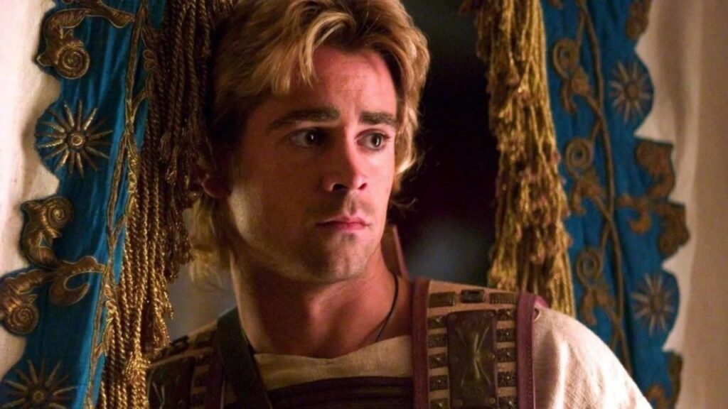 Decepção faz Colin Farrell sentir vergonha do filme Alexandre até hoje Colin Farrell como Alexandre, o Grande em Alexandre