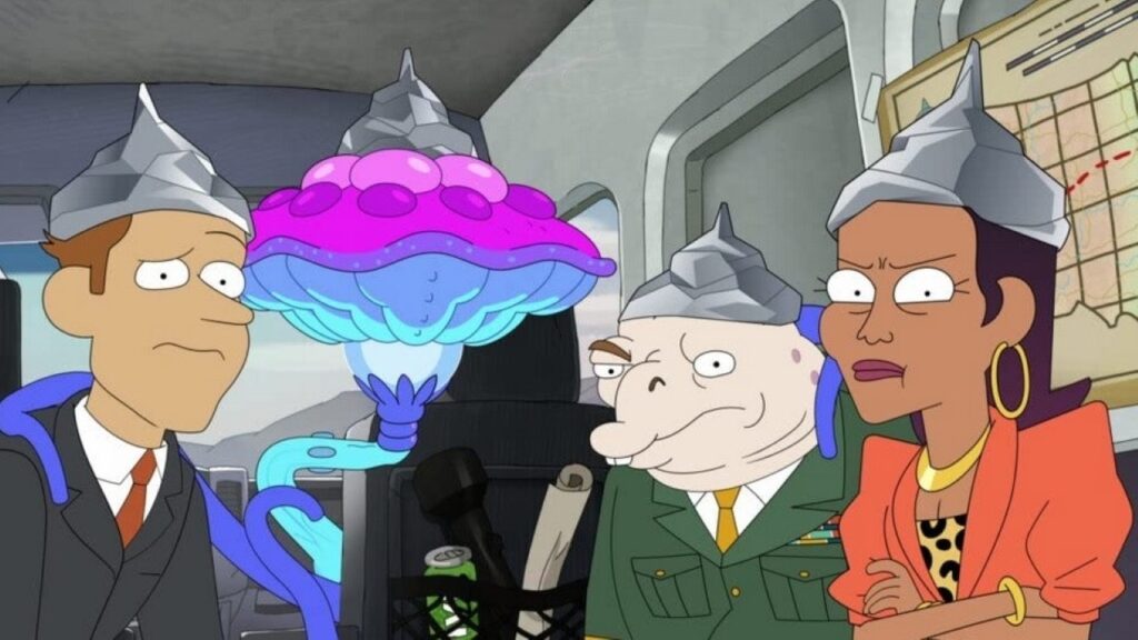 Netflix cancela Departamento de Conspirações Tisha Campbell, John DiMaggio, Clark Duke, e Brett Gelman em Departamento de Conspirações