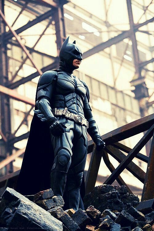 Christian Bale como Bruce Wayne em Batman: O Cavaleiro das Trevas