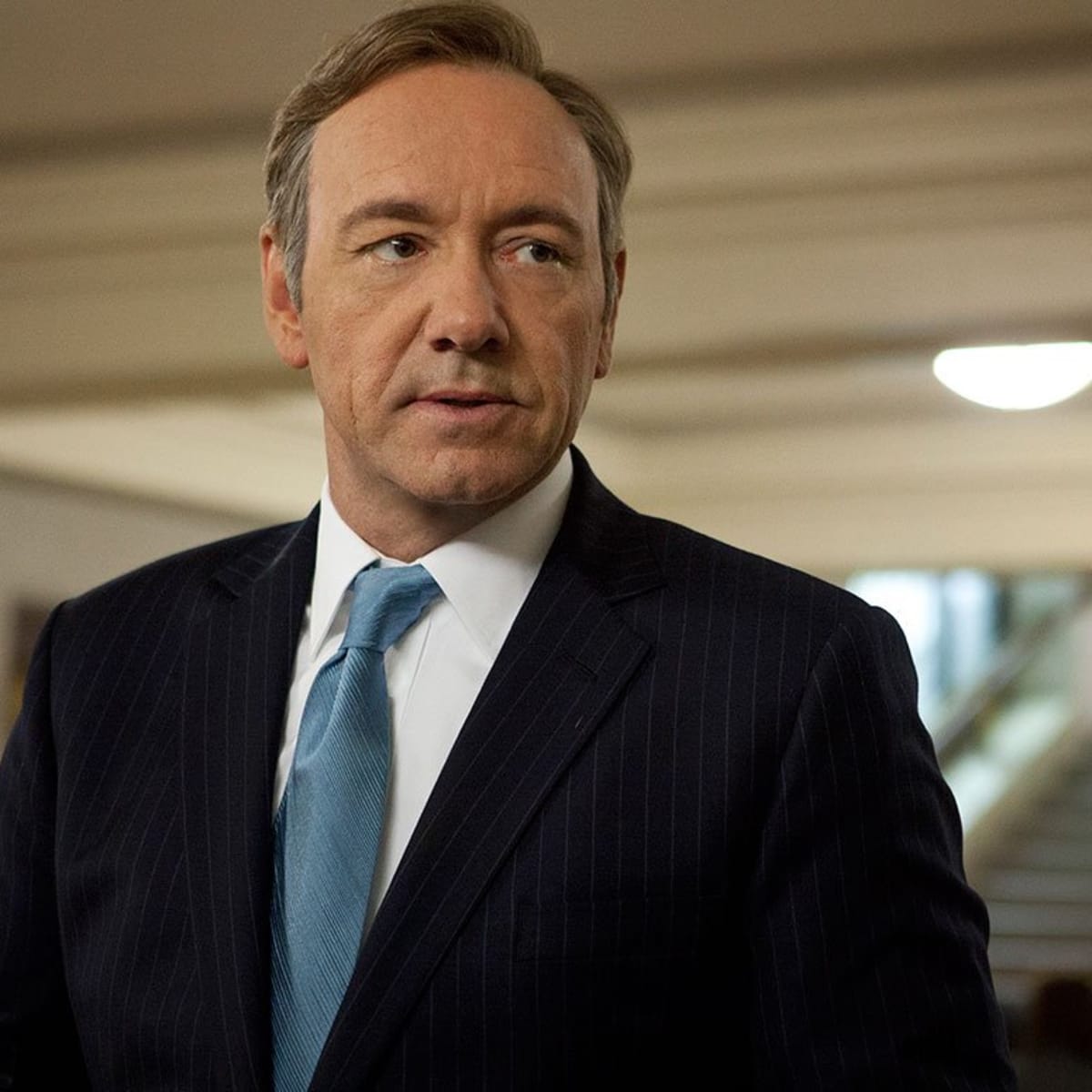 Kevin Spacey as Francis Underwood in House Of Cards