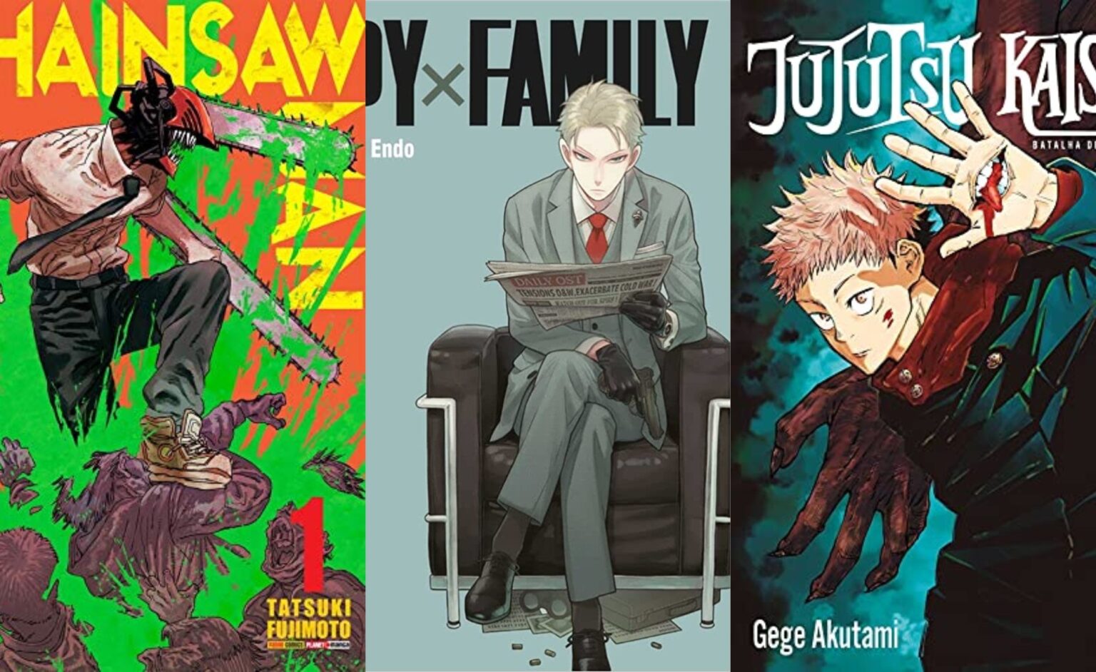 mangas chainsaw spy jujutsu