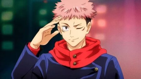 Yuji em Jujutsu Kaisen