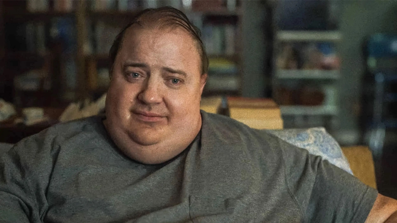 A Baleia Brendan Fraser como Charlie em Baleia