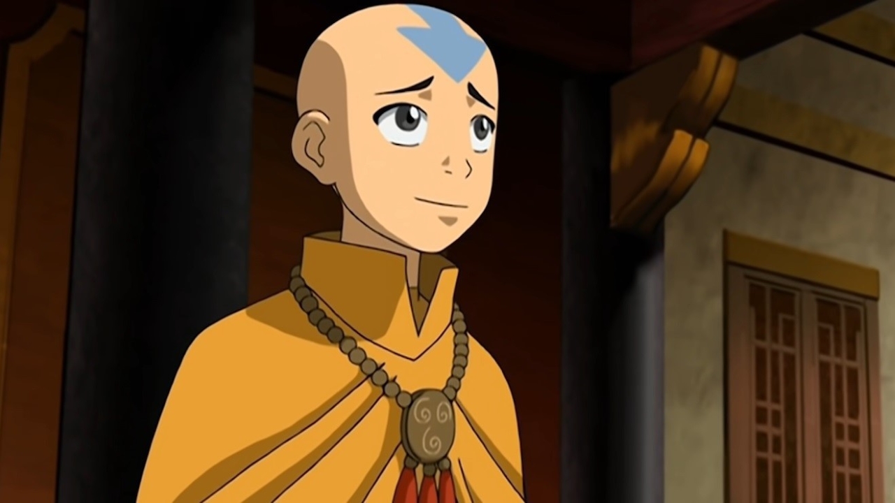 Aang em Avatar: A Lenda de Aang (