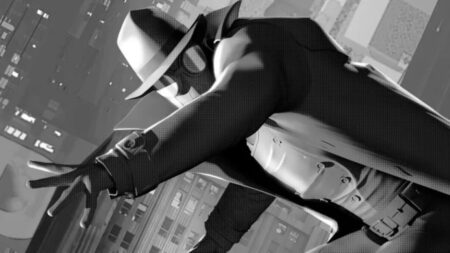 Homem-Aranha Noir em Homem-Aranha no Aranhaverso