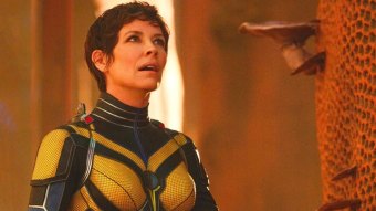Evangeline Lilly como Hope em Homem-Formiga e a Vespa: Quantumania