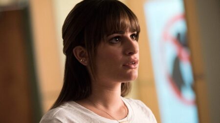 Lea Michele como Rachel em Glee