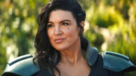 Gina Carano como Cara Dune em The Mandalorian (Reprodução / Disney+)