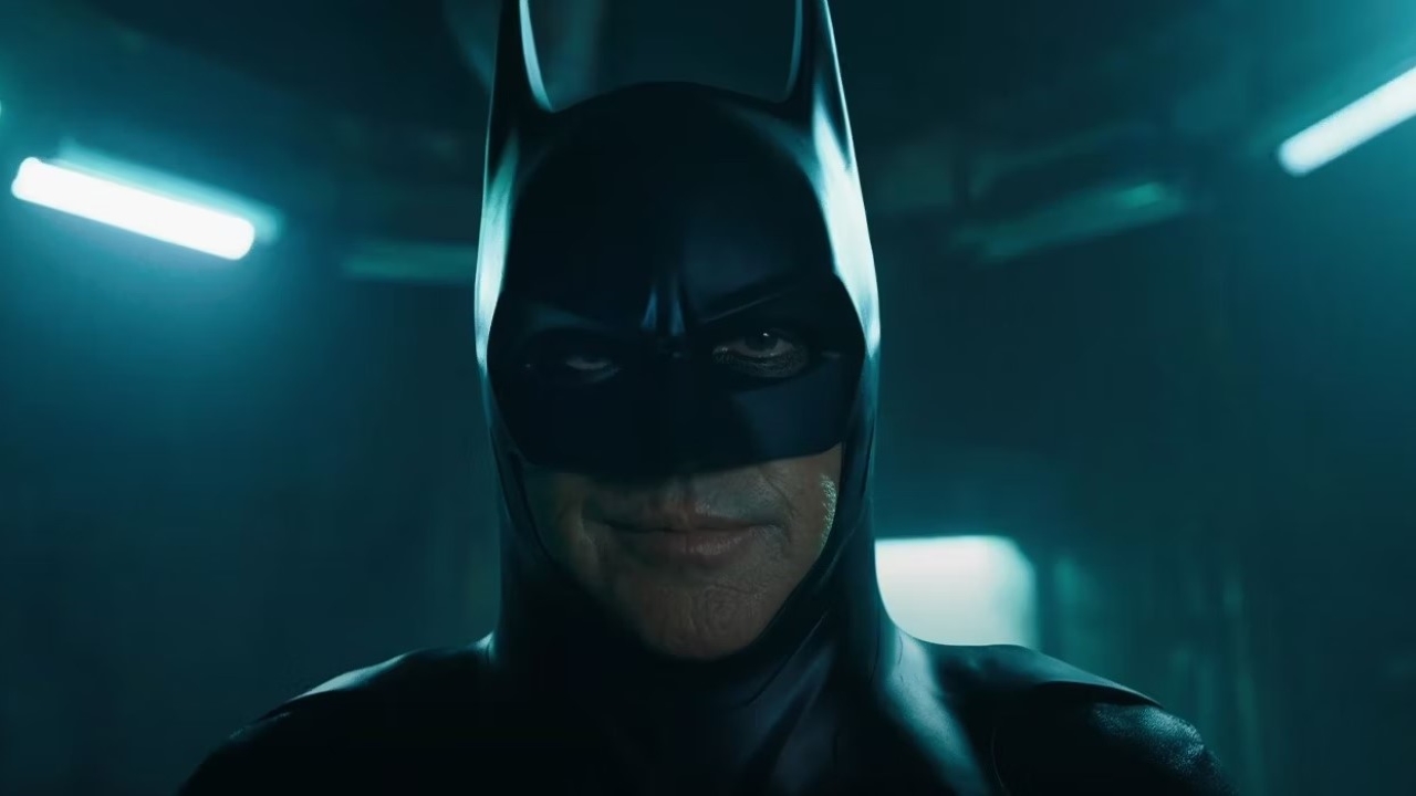 Michael Keaton como Batman em The Flash (Reprodução / DC)
