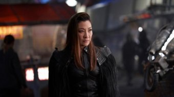 Michelle Yeoh como imperadora Philippa Georgiou em Star Trek: Discovery (Reprodução / Paramount+)