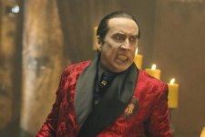 Drácula (Nicolas Cage) em Renfield (Reprodução)